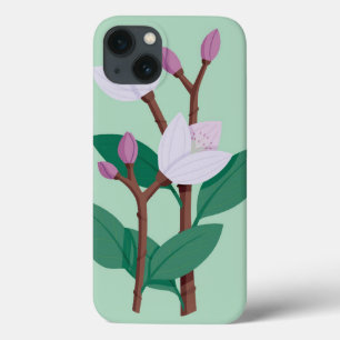 Blumen Natur Lila Blumen Frühjahrsflora Case-Mate iPhone Hülle