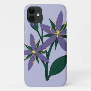 Blumen Natur Lila Blumen Frühjahrsflora Case-Mate iPhone Hülle