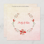 Blumen Netz for Design zu Spring Outdoor Event (Vorne/Hinten)