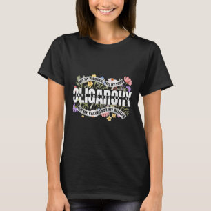 Blumen nicht mein Präsident kämpft und widersetzt T-Shirt