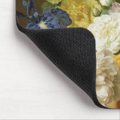 Blumen-noch Leben auf einer Marmorleiste, 1800-01 Mousepad (Ecke)