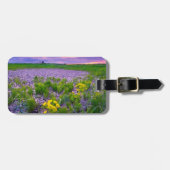 Blumen | North Dakota Red River Valley Gepäckanhänger (Vorderseite horizontal)