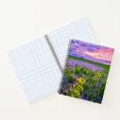 Blumen | North Dakota Red River Valley Notizblock (Innenseite)