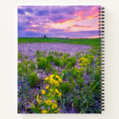 Blumen | North Dakota Red River Valley Notizblock (Rückseite)