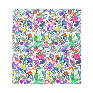 Blumen notizblock