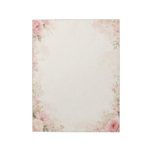 Blumen Notizblock