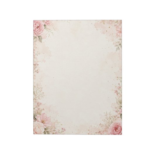 Blumen Notizblock (Rotiert)
