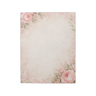 Blumen Notizblock