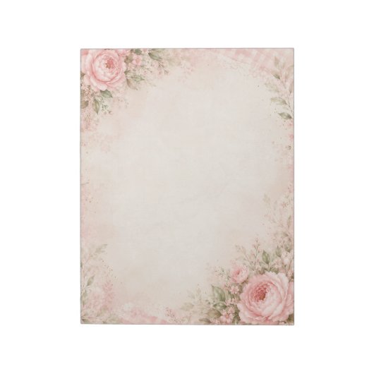 Blumen Notizblock (Rotiert)