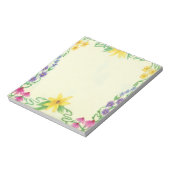 Blumen Notizblock (Rotiert)