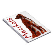 Blumen-Notizbuch Notizblock (Rechte Seite)