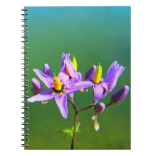 Blumen-Notizbuch Notizblock