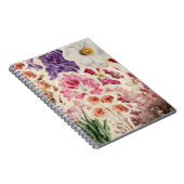 Blumen Notizbuch Notizblock (Rechte Seite)