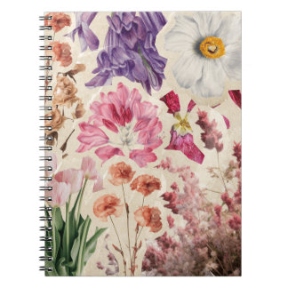 Blumen Notizbuch Notizblock