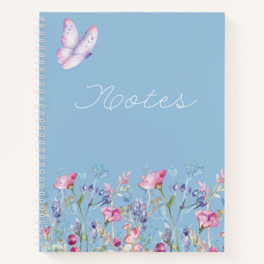 Blumen Notizbuch Tagebuch (Vorderseite)