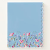Blumen Notizbuch Tagebuch (Rückseite)