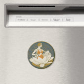 Blumen-Nymphe Magnet (In Situ (Geschirrspüler))