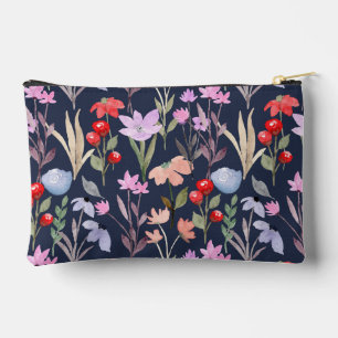 Blumen-Oberflächenmuster Mode Botanisch Zubehörtasche