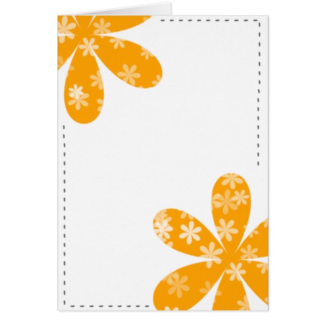 Blumen orange (Vorne)