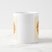 Blumen | Orange Gerbera Jumbo-Tasse (Vorderseite)