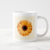 Blumen | Orange Gerbera Jumbo-Tasse (Rechts)