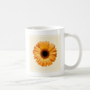 Blumen Orange Gerbera Kaffeetasse