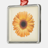 Blumen | Orange Gerbera Ornament Aus Metall (Links)