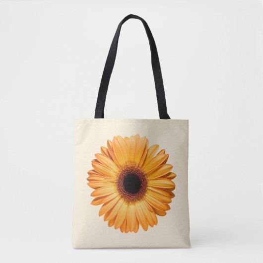 Blumen | Orange Gerbera Tasche (Vorderseite)