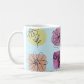 Blumen Palette Kaffeetasse (Links)