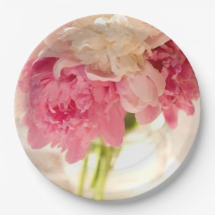 Blumen Papier Teller