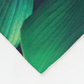 Blumen | Paradiesvogel Fleecedecke (Ecke)