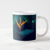 Blumen | Paradiesvogel Jumbo-Tasse (Rechts)