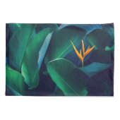 Blumen | Paradiesvogel Kissenbezug (Rückseite)