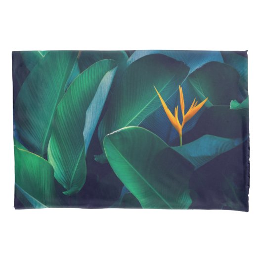 Blumen | Paradiesvogel Kissenbezug (Vorderseite)