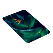 Blumen | Paradiesvogel Magnet (Rechte Seite)