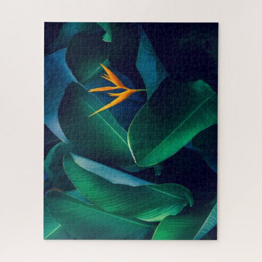 Blumen | Paradiesvogel Puzzle (Vertikal)