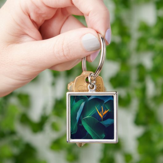 Blumen | Paradiesvogel Schlüsselanhänger (Hand)