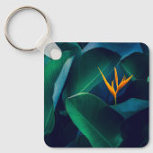 Blumen | Paradiesvogel Schlüsselanhänger (Vorderseite)