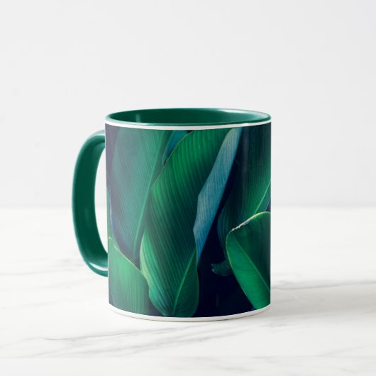 Blumen | Paradiesvogel Tasse (Vorderseite Links)