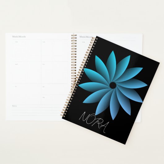 Blumen Personalisiert Planer (Anzeige)