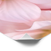Blumen personalisiert poster (Ecke)