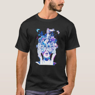 Blumen Phoropter Optometrist Augen Anatomie Ophtha T-Shirt