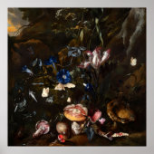 Blumen Pilze Schmetterlinge Frosch & Schlange Poster (Vorne)