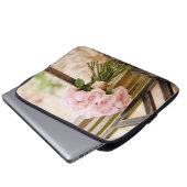 Blumen | Pink Rose Bouquet Laptopschutzhülle (Vorne Knopf)