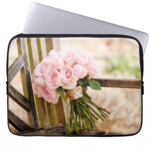 Blumen Pink Rose Bouquet Laptopschutzhülle