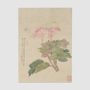 Blumen Pl. 09 von Liang Yuwei Seidenpapier
