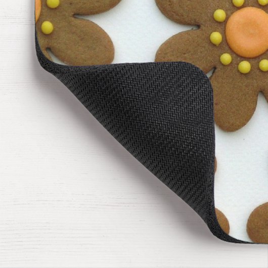 Blumen-Plätzchen Mousepad (Ecke)