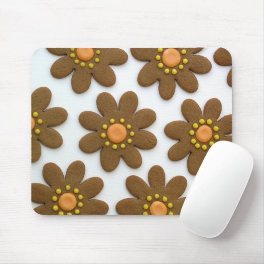Blumen-Plätzchen Mousepad (Mit Mouse)