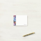 Blumen-Pop Post-it Klebezettel (Auf Schreibtisch)