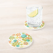 Blumen-Pop Untersetzer (Seite)